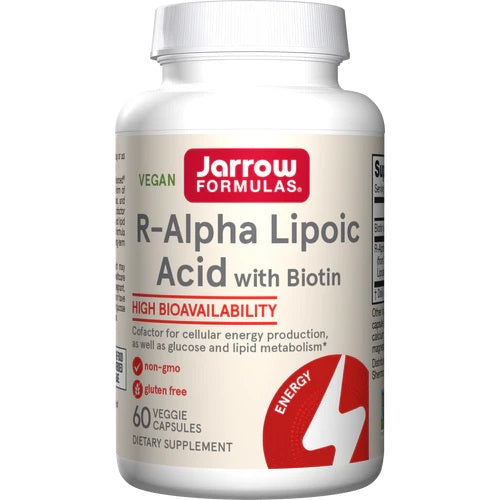 Jarrow Formulas R-alfalipoehape biotiiniga – 60 kapslit