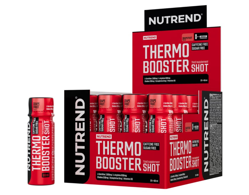Nutrend Thermobooster Shot, greibimaitseline – 20 x 60 ml.