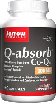 Jarrow Formulas Q-absorb, 100 mg – 60 kapslit