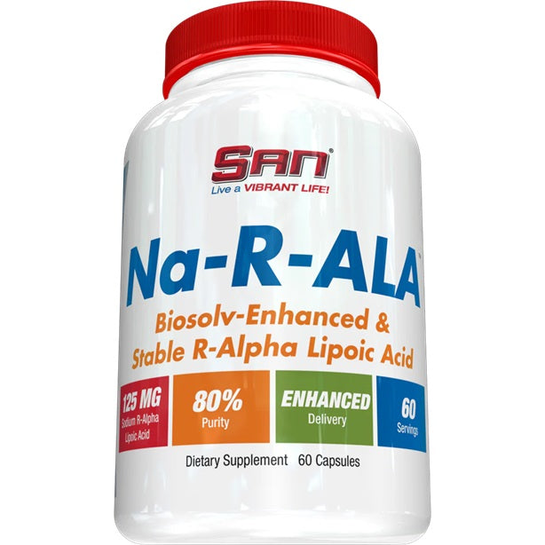 SAN NA - R - ALA, 125 mg - 60 kapslit