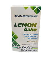 Allnutrition sidrunmeliss, 350 mg – 100 kapslit