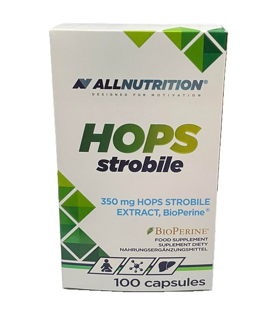 Allnutrition Hops Strobile, 350 mg – 100 kapslit