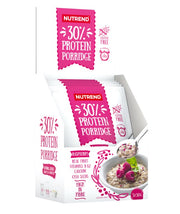 Nutrend 30% Protein Porridge, vaarikamaitseline - 5 x 50 g