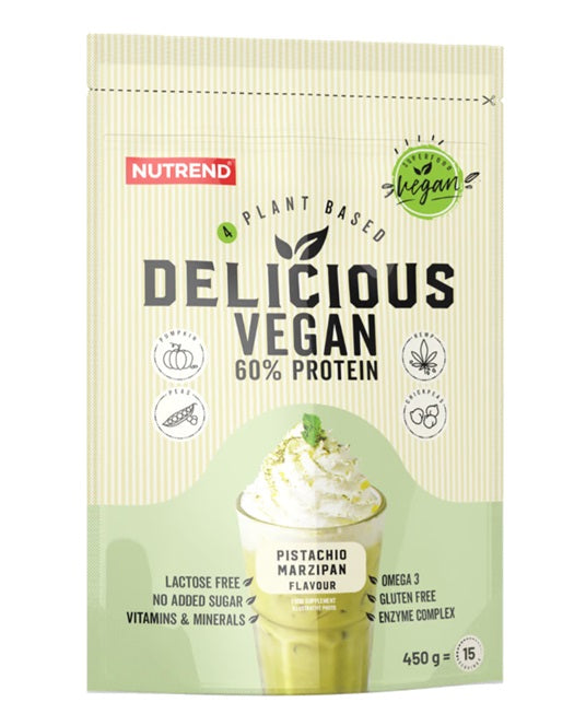 Nutrend Delicious pistaatsia martsipan – 450 g