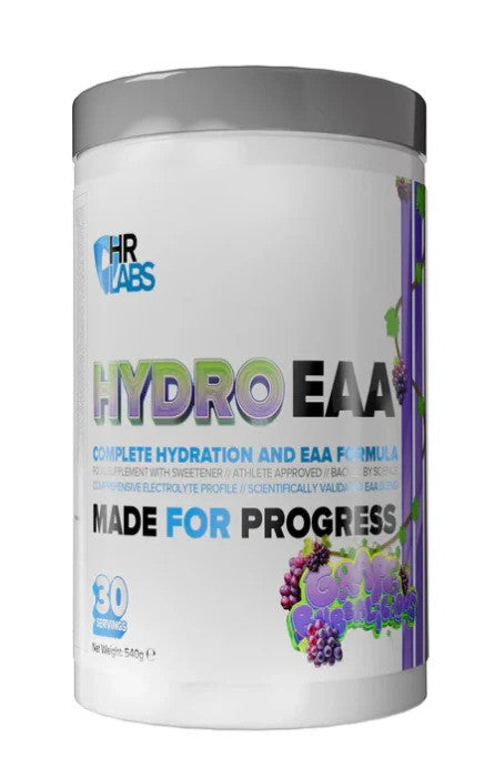 HR Labs HydroEAA, viinamarjamaitseline Bubbalicious – 540 g