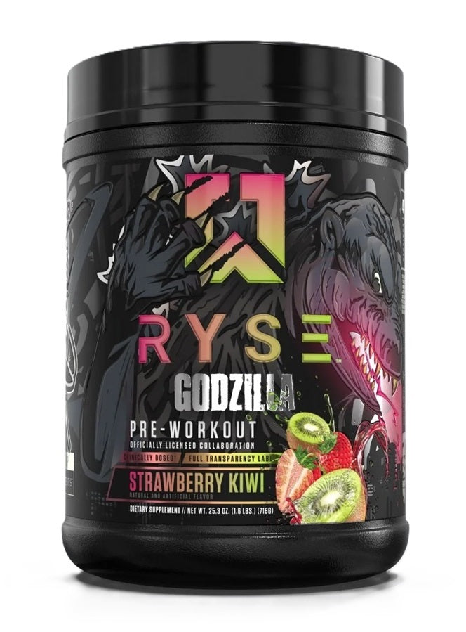 RYSE Godzilla eel-treening, maasika-kiivi maitse – 716 g