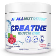 Allnutrition kreatiin Muscle Max, vaarikamaitseline – 250 g