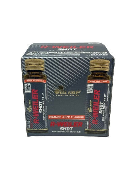Olimp Nutrition R - Weiler Shot, apelsinimahl - 9 x 60 ml.