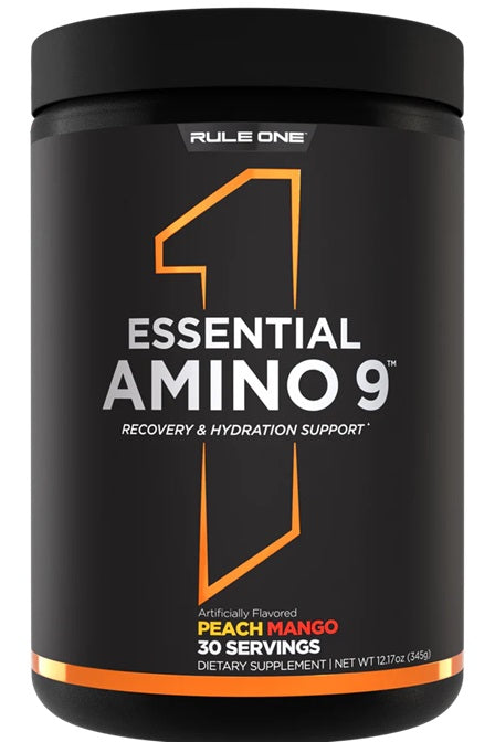 Rule One Essential Amino 9, virsiku ja mango – 345 g