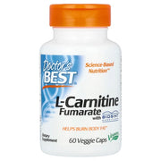 Doctor's Best L-karnitiinfumaraat Biosint Karnitiinidega – 60 kapslit