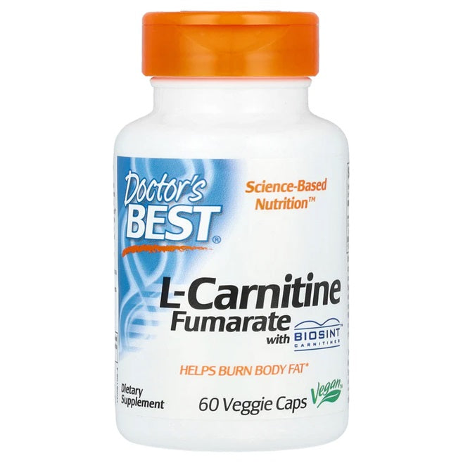 Doctor's Best L-karnitiinfumaraat Biosint Karnitiinidega – 60 kapslit