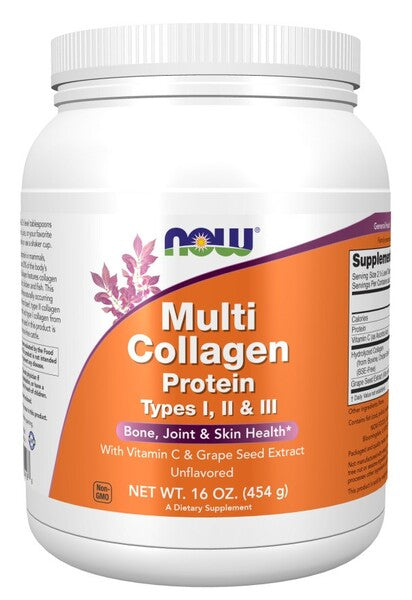 NOW Foods mitmefunktsiooniline kollageenvalk – 454 g