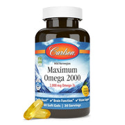 Carlson Labs Maximum Omega 2000 – 60 geeli