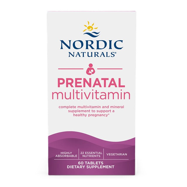 Nordic Naturals Prenatal Multivitamin – 60 kapslit