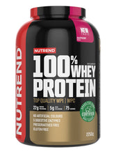 Nutrend 100% vadakuvalgu pulber, vaarika maitse – 2250 g