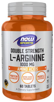 NOW Foods L-arginiin, 1000 mg – 60 tabletti