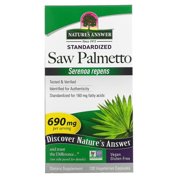 Nature's Answer sabalpalmi ekstrakt, 690 mg – 120 kapslit