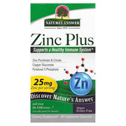 Nature's Answer Zinc Plus – 60 kapslit