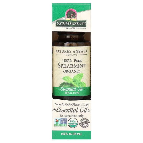 Nature's Answer 100% puhas piparmündi eeterlik õli – 15 ml.