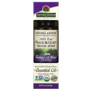 Nature's Answer 100% puhas rahu ja vaikuse eeterlike õlide segu – 15 ml.