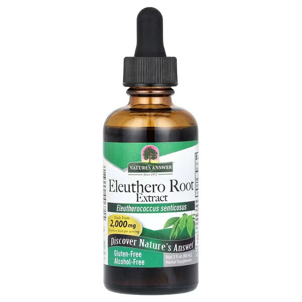 Nature's Answer eleutero juure ekstrakt – 60 ml.
