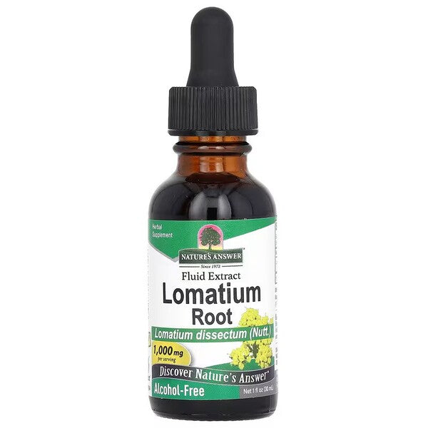 Nature's Answer Lomatio juur, 1000 mg - 30 ml.