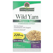 Nature's Answer Wild Yam, 220 mg – 60 kapslit
