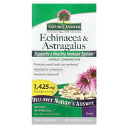 Nature's Answer Echinacea & Astragalus ekstrakt, 1425 mg – 90 kapslit