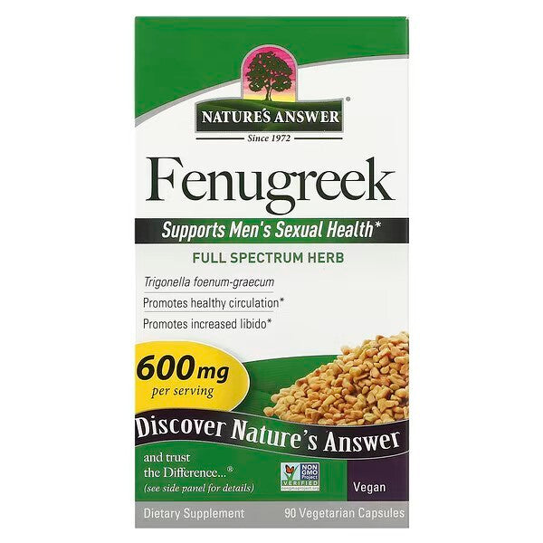 Nature's Answer lambalääts, 600 mg – 90 kapslit