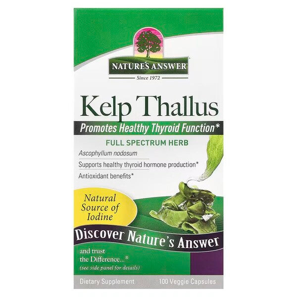 Nature's Answer Kelp Thallus – 100 kapslit