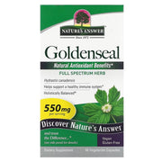Nature's Answer kuldjuure juur, 550 mg – 50 kapslit