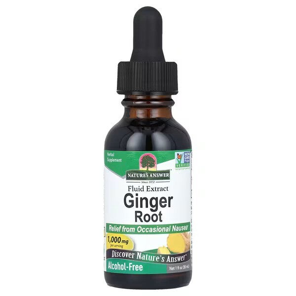 Nature's Answer ingverijuure ekstrakt, 1000 mg - 30 ml.