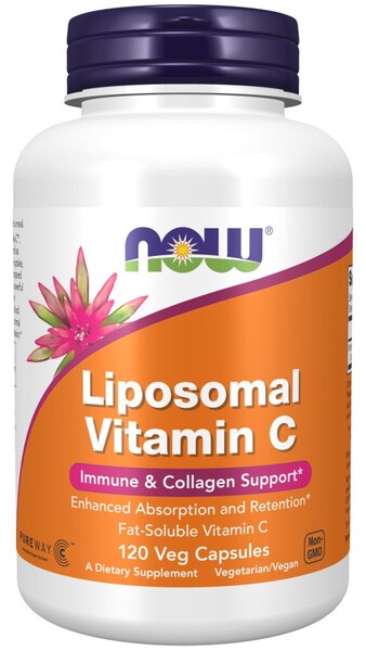 NOW Foods liposomaalne C-vitamiin – 120 kapslit