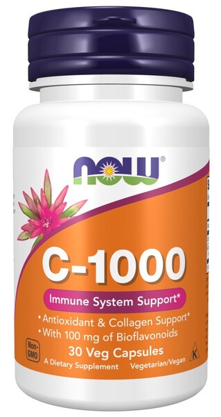 NOW Foods C-1000 – 30 kapslit