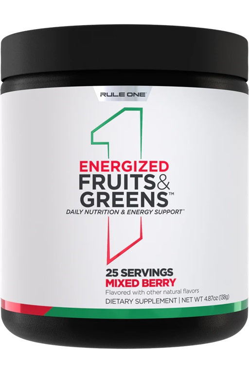 Rule One energilised puuviljad ja rohelised, segamarjad - 138 g