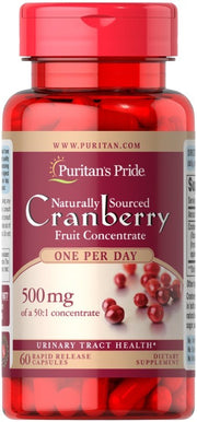 Puritan's Pride jõhvika maitsega, 500 mg – 60 kapslit