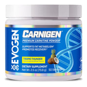 Evogen Carnigen pulber, Tropic Thunder – 70,8 g