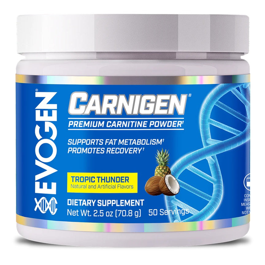 Evogen Carnigen pulber, Tropic Thunder – 70,8 g