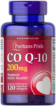 Puritan's Pride CoQ10, 200 mg – 120 kapslit