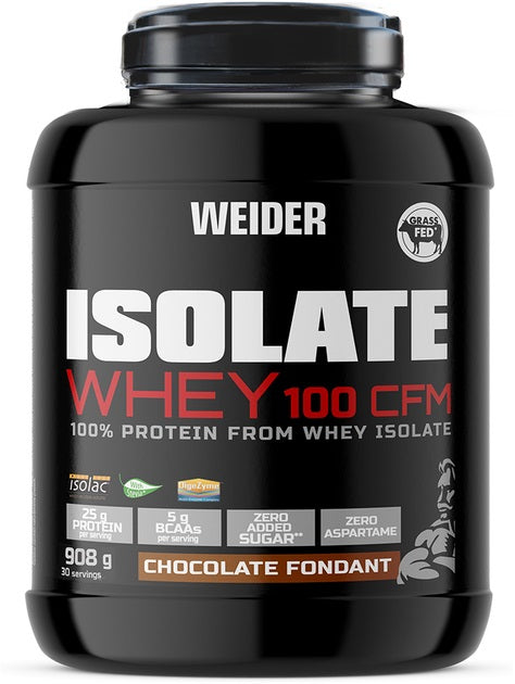 Weider Isolate Whey 100 CFM, šokolaadi fondue - 908g