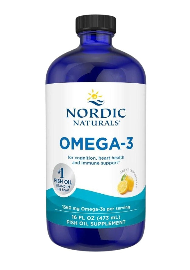 Nordic Naturals Omega-3, sidrunimaitseline, 1560 mg – 473 ml.
