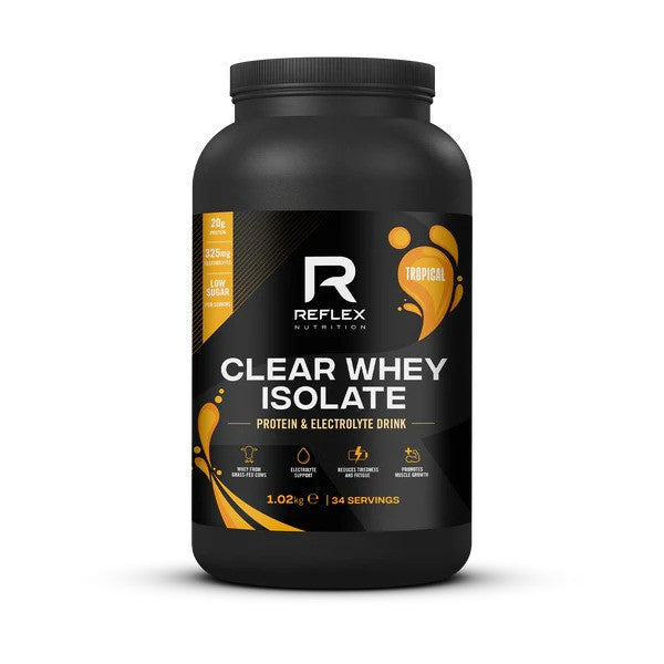 Reflex Nutrition Clear Whey Isolate, troopiline – 1020 g