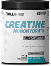 Skill Nutrition mikroniseeritud maitsetu kreatiinmonohüdraat – 300 g