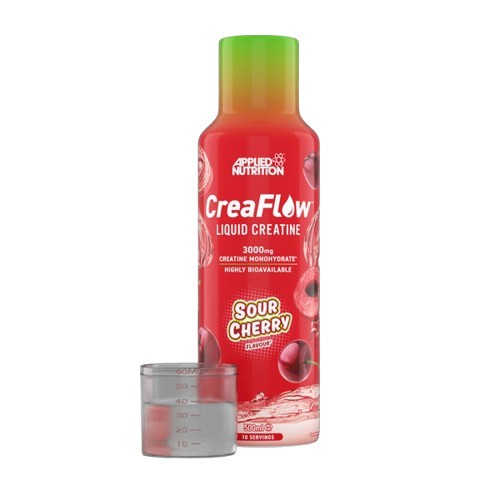 Applied Nutrition CreaFlow vedel kreatiin, kirsimaitsega – 500 ml.