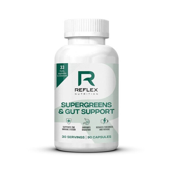 Reflex Nutrition superrohelised toidulisandid ja seedesüsteemi toetavad kapslid – 90 tk