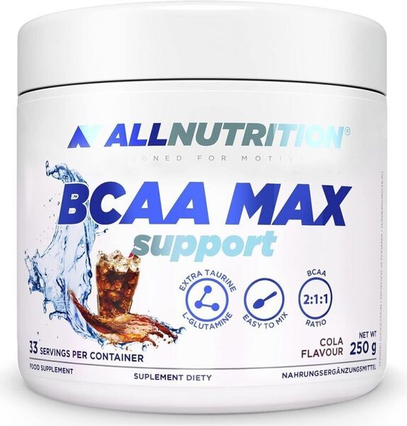 Allnutrition BCAA Max Support, koola – 250 g