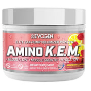 Evogen Amino K.E.M. EAA, vaarika limonaad – 480 g