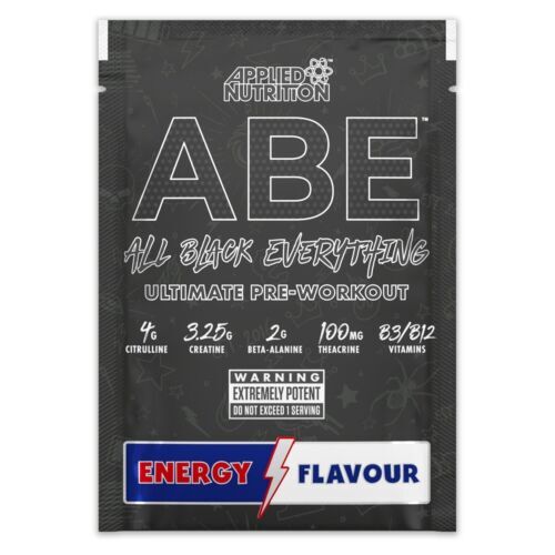 Applied Nutrition ABE – All Black Everything, energia – 12,5 g (1 portsjon)