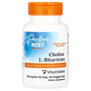 Doctor's Best koliini L-bitartraat, 550 mg – 60 kapslit