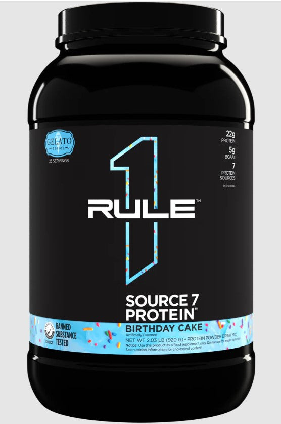Rule One Source7 Protein Birthday Cake Ice Cream – 920 g